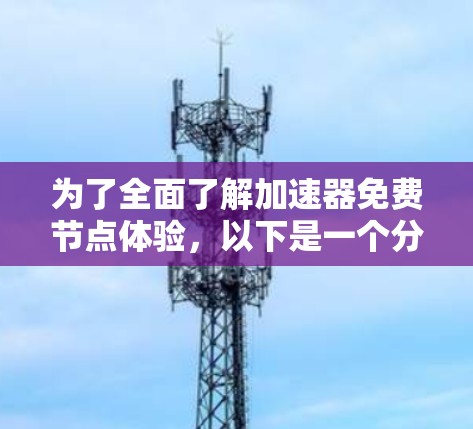 为了全面了解加速器免费节点体验，以下是一个分步的指南