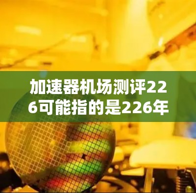 加速器机场测评226可能指的是226年机场领域的投资或市场展望。以下是一些可能的解读和分析