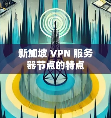 新加坡 VPN 服务器节点的特点