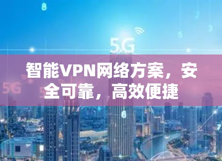 智能VPN网络方案，安全可靠，高效便捷