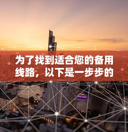 为了找到适合您的备用线路，以下是一步步的建议