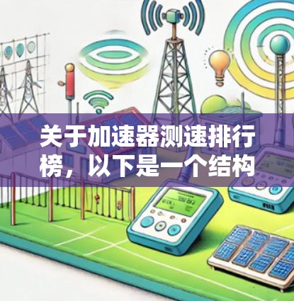 关于加速器测速排行榜，以下是一个结构清晰的总结，涵盖品牌推荐、产品特点、性能指标和适用人群