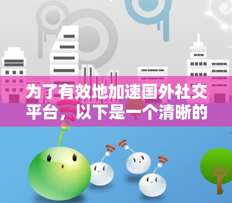 为了有效地加速国外社交平台，以下是一个清晰的步骤指南