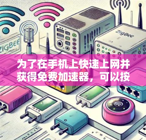 为了在手机上快速上网并获得免费加速器，可以按照以下步骤操作
