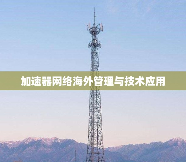 加速器网络海外管理与技术应用