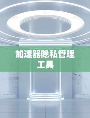 加速器隐私管理工具