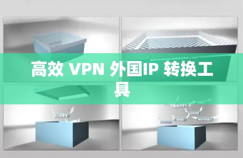 高效 VPN 外国IP 转换工具