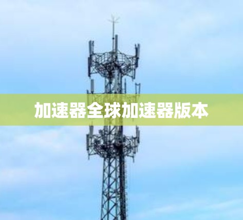 加速器全球加速器版本