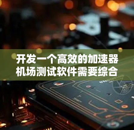 开发一个高效的加速器机场测试软件需要综合考虑多个方面，以确保其高效、准确地满足机场工作人员的需求。以下是一个详细的开发建议