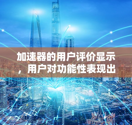 加速器的用户评价显示，用户对功能性表现出高度关注，而价格则是一个关键因素。以下是基于用户评价的详细分析