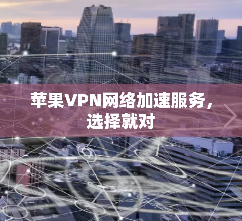 苹果VPN网络加速服务，选择就对