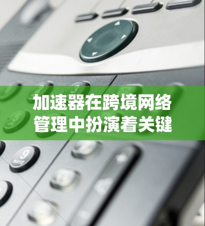 加速器在跨境网络管理中扮演着关键角色，特别是在不同国家之间的数据传输和处理系统中。以下是对加速器跨境网络管理的综述