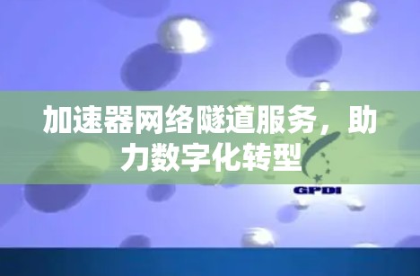加速器网络隧道服务，助力数字化转型