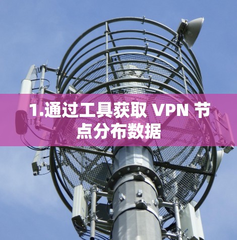 1.通过工具获取 VPN 节点分布数据