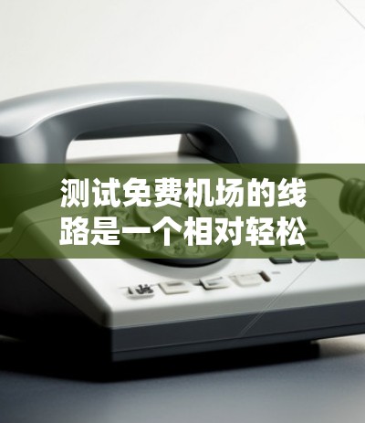 测试免费机场的线路是一个相对轻松的过程，但需要仔细规划和准备。以下是一个详细的步骤指南，帮助你顺利完成测试
