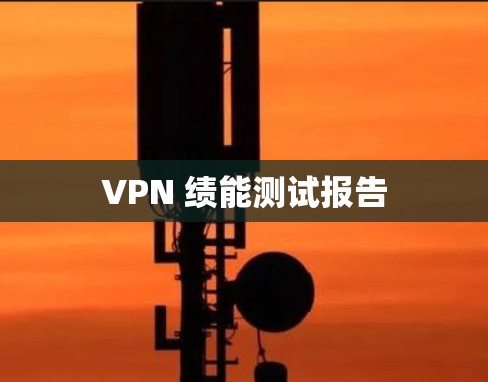 VPN 绩能测试报告