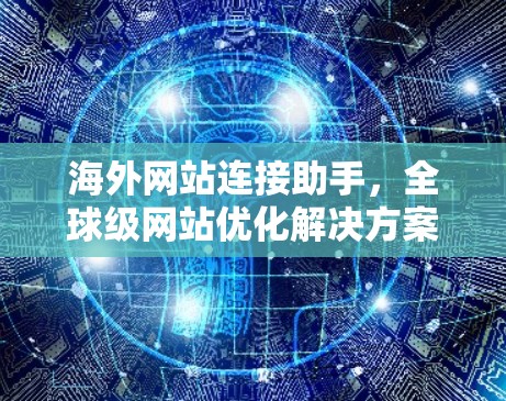海外网站连接助手，全球级网站优化解决方案