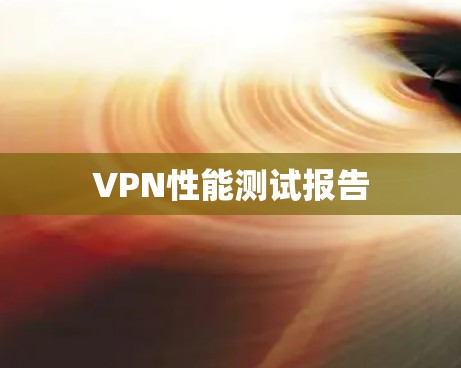 VPN性能测试报告