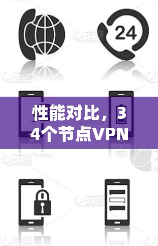性能对比，34个节点VPN测试结果