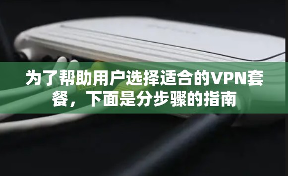 为了帮助用户选择适合的VPN套餐，下面是分步骤的指南