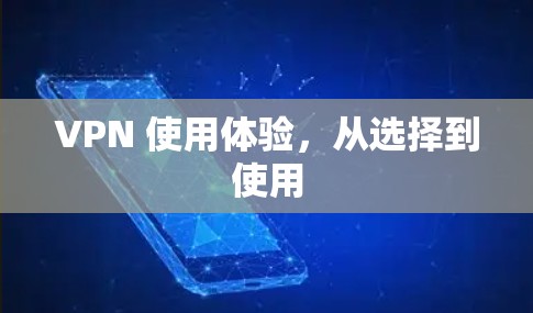 VPN 使用体验，从选择到使用