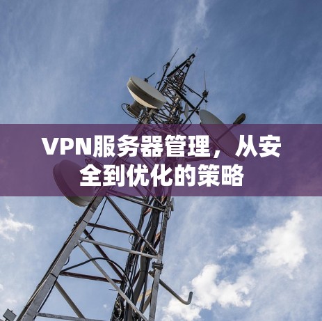 VPN服务器管理，从安全到优化的策略