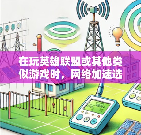 在玩英雄联盟或其他类似游戏时，网络加速选项可以帮助提升游戏的网络体验。以下是一步步的指南