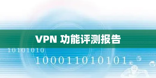 VPN 功能评测报告