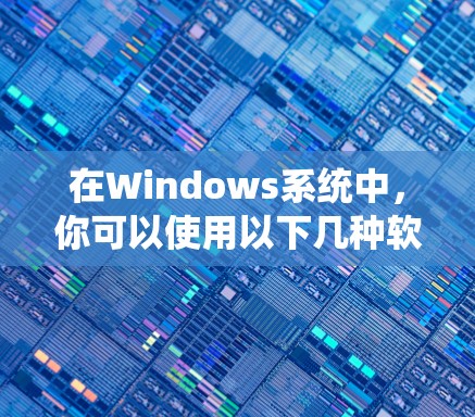 在Windows系统中，你可以使用以下几种软件来设置VPN（Virtual Private Network）并访问VPN服务。以下是几种常用的方法