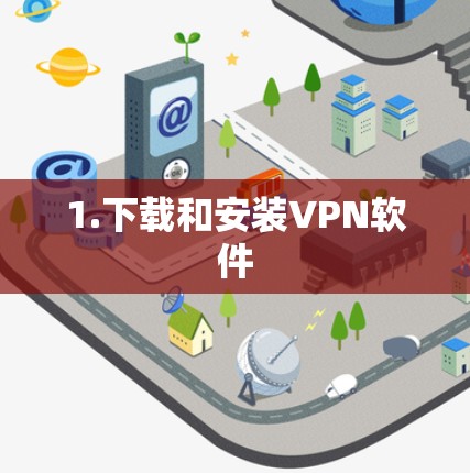1.下载和安装VPN软件