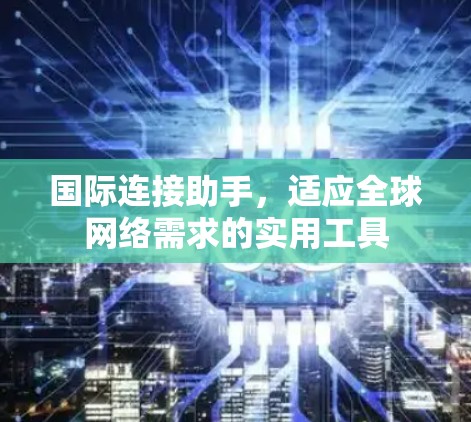 国际连接助手，适应全球网络需求的实用工具